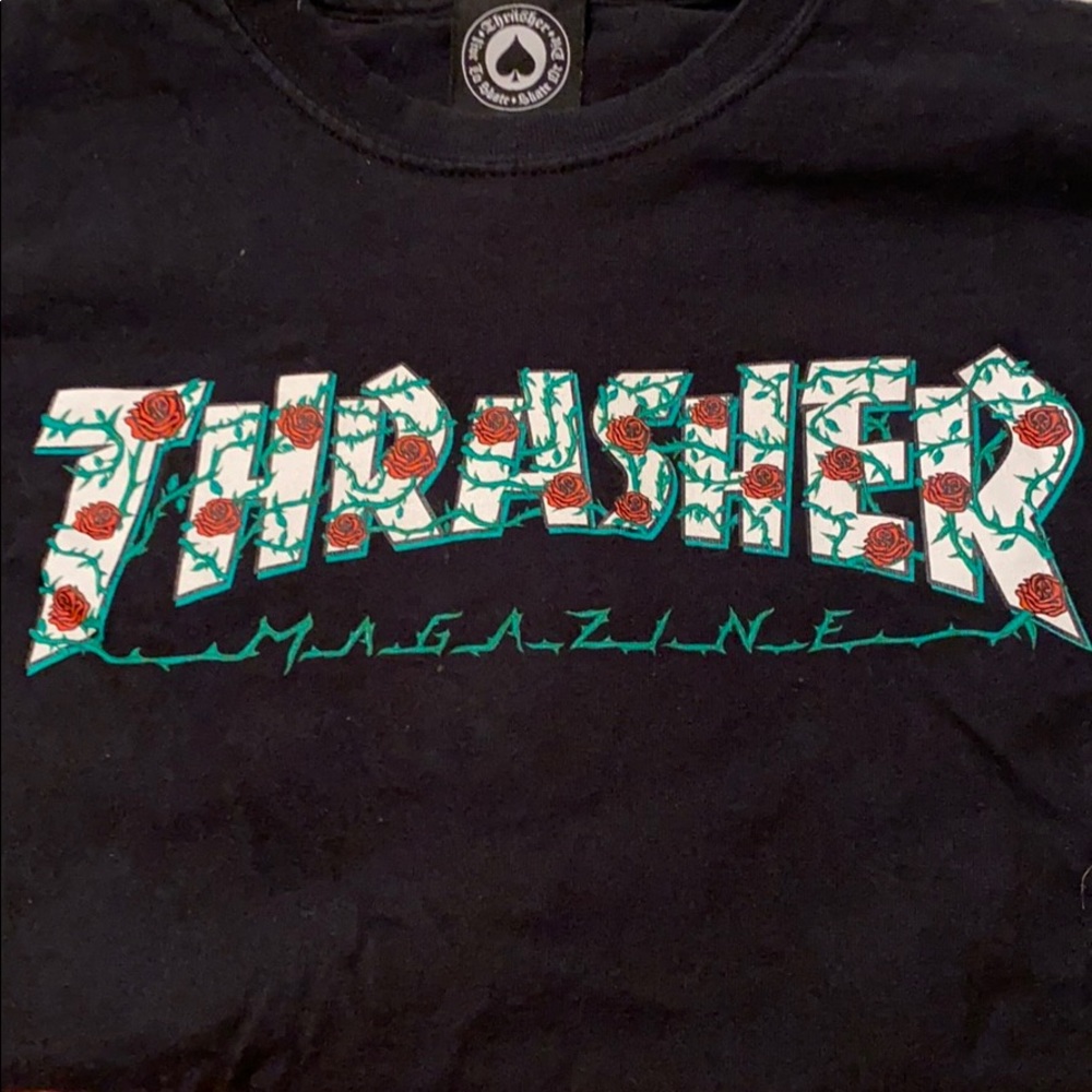 Thrasher Black Shirt